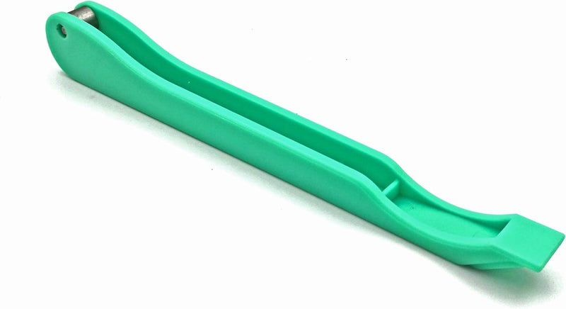 ARTKINGTO أداة لف الشريط النحاسي لزجاج الملون، أداة لف يدوي لزجاج الملون (أخضر 1/4") - Image 1